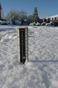 Measuring Snow Depth, Graham Horn, licensed for reuse
